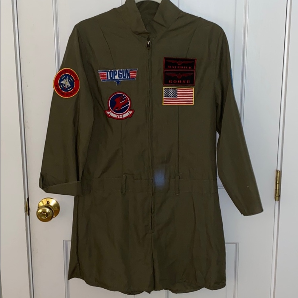 Women’s Top Gun Shorts romper Halloween costume